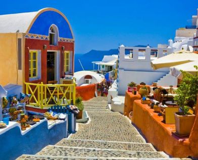 Септемврийски празници на о. Санторини със самолет от София – 3 нощувки